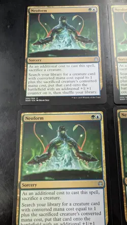 Neoform, War of the Spark, Four copies, Magic Cards - Image 2
