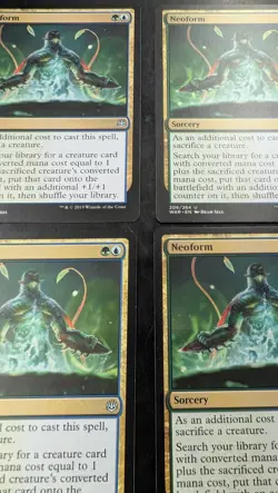 Neoform, War of the Spark, Four copies, Magic Cards - Image 4