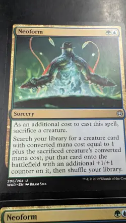 Neoform, War of the Spark, Four copies, Magic Cards - Image 5