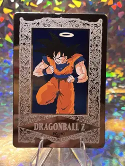 Dragon Ball Z DBZ Hero Collection 2 PC 10 Goku JAPAN 1994 card - Image 1