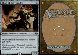 Magic the Gathering -MTG-Chief of the Foundry Foil - Image 1