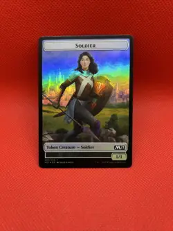 1x Soldier/ Weird Token Foil- Core Set 2021- MTG- Near Mint - Image 1