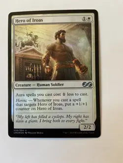 Hero of Iroas Foil- Ultimate Masters- MTG- Near Mint - Image 1