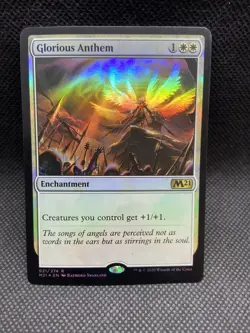 Glorious Anthem Foil- Core 2021 - MTG - Near Mint - Image 1