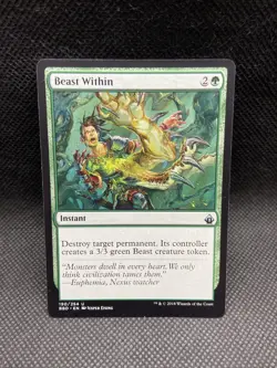 1x Beast Within Battlebond MTG-Near Mint - Image 1