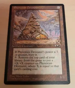 Mtg PHYREXIAN DEVOURER NM Alliances -Argo- - Image 1