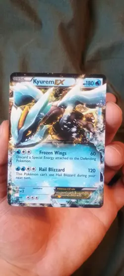Pokemon TCG Kyurem EX BW37 Holo Rare Black Star Promo - Image 1