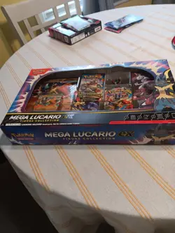 Pokemon Mega Lucario EX With Figure Collection - Image 1
