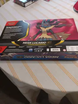 Pokemon Mega Lucario EX With Figure Collection - Image 2