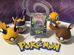 Pokemon TCG SV Black Bolt 117/086 Musharna IR AR pack fresh UK seller - Image 1