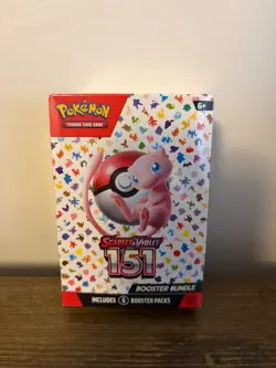 Pokemon 151 Booster Bundle 6-Pack English Edition New In Box Factory Sealed - Image 1