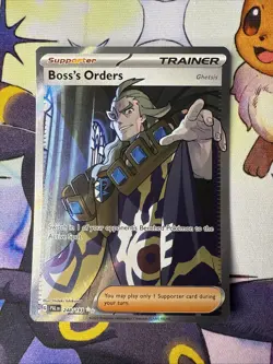 Pokemon TCG Boss's Orders Scarlet & Violet - Paldea Evolved 248/193 Holo - Image 1