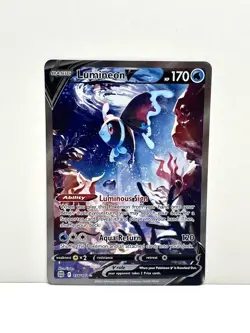 Pokemon TCG Lumineon V 156/172 Brilliant Stars Alt Art Ultra Rare Holo NM - Image 1