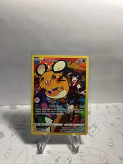 Dedenne TG07/TG30 Brilliant Stars Trainer Gallery Ultra Rare Full Art Pokemon - Image 1