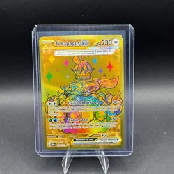 Terapagos EX Pokemon Prismatic Evolutions 180/131 Hyper Rare Full Art Holo SV NM - Image 1
