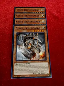 Yu-Gi-Oh! (x4) - Cyber Jormungardr - ALIN-EN026 1st Edition - Unplayed Mint+ - Image 1