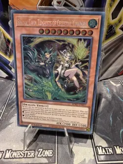 Shiina, Twin Tempests Of Celestial Thunder Secret Rare BPRO-EN027 1st Ed Yugioh! - Image 1