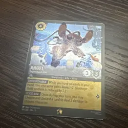 Disney Lorcana Winterspell Angel - Experiment 624 Cold Foil 191/204 NM Legendary - Image 2