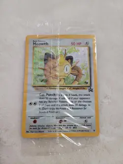 Pokemon Meowth Sealed Wotc Promo 10 Holo 2000 English Card - Image 1