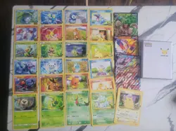 Pokemon 25th Anniversary Celebrations First Partner Oversized Cards & Binder - Image 1