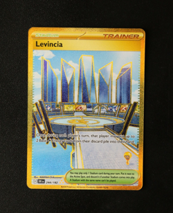 Pokemon Card TCG - Levincia 244/182 - Destined Rivals - Hyper Rare - NM ⭐ - Image 1