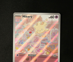 Pokemon Card TCG - Milcery 152/142 - Stellar Crown - Illustration Rare - NM ⭐ - Image 2