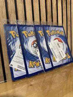 Pikachu At The Museum Jumbo Promo Card x 4, Pokemon TCG, New Sealed - Image 5