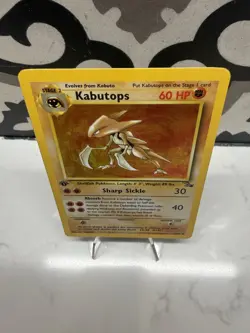 Kabutops 1st Edition - 9/62 Fossil Set Holo Rare 1999 Pokemon Card - Image 4