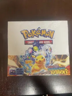 Pokemon TCG Scarlet & Violet Surging Sparks Booster Box Factory Sealed - Image 1