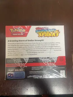 Pokemon TCG Scarlet & Violet Surging Sparks Booster Box Factory Sealed - Image 2