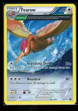 Pokemon Fearow Holo XY57 Black Star Promo - Ungraded NM - Image 1