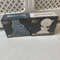 Pokemon TCG Mega Evolutions Pokemon Center ETB Lucario and Gardevoir Sealed - Image 1
