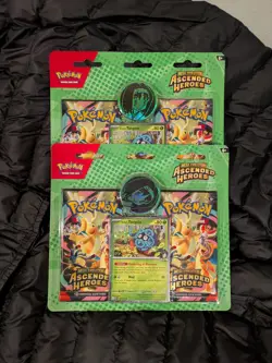 Pokemon TCG Mega Evolution Ascended Heroes Erika Collection 2 IN HAND - Image 1