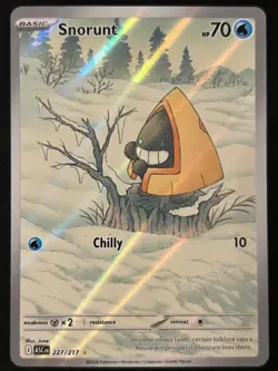Pokemon TCG Snorunt 227/217 Illustration Rare - Ascended Heroes - Pack Fresh ✅ - Image 1
