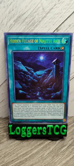 Yu-Gi-Oh! Hidden Village of Ninjitsu Arts / SHVA-EN014 1st Edition LP - Image 1