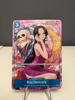 One Piece TCG - Boa Hancock OP13-051 - Carrying on his Will Alt Art English NM - Image 1