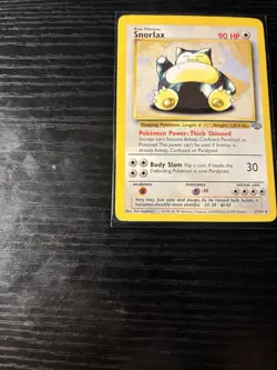 Snorlax - 27/64 - Rare Non-Holo WOTC TCG—Jungle Pokemon Card - Image 4