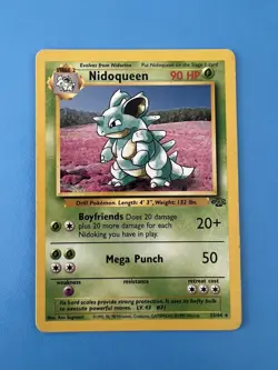 Pokemon TCG Nidoqueen Jungle Non-Holo Card 23/64 Unlimited Rare - Image 1