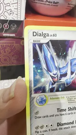 Holo Dialga 4/100 Majestic Dawn Swirl 🌀2008 Pokemon Card - Image 2