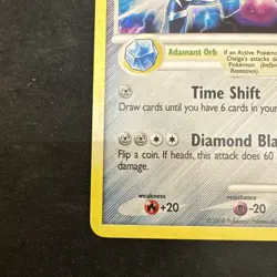 Holo Dialga 4/100 Majestic Dawn Swirl 🌀2008 Pokemon Card - Image 5