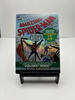 Magic The Gathering Spider Man Peter Parker Alternate Art Borderless Foil - Image 2