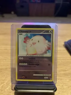 Chansey - Reverse Holo - 76/123 Mysterious Treasures Holo - Pokemon TCG - 2007 - Image 1