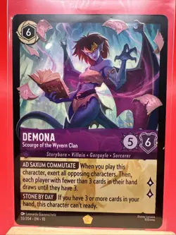 Demona Scourge of the Wyvern Clan 55/204 Lorcana Whispers in the Well Cold Foil - Image 1