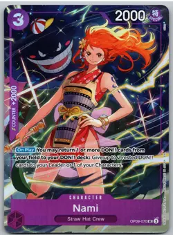 Nami OP09-070 One Piece Premium Card Collection -Best Selection Vol. 4 - Image 1
