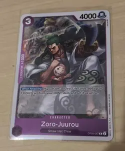 OP05-067 Zoro-Juurou : Rare One Piece TCG Card : OP05: Awakening Of The New Era - Image 1