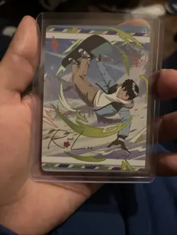 Rock Lee PU Naruto Kayou English NRSA02-PU-007L4 Card - Image 1