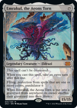 [1x] Emrakul, the Aeons Torn Near Mint, English Double Masters 2022 MTG Magic - Image 1