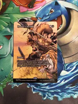 Hunter's Insight MAR #35 Mythic Borderless Regular NM+ - Image 1