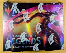 MTG Magic the Gathering Commander Legends 2020 Collector Booster 2 Box Lot - Image 1