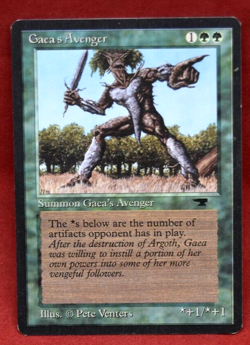 Mono Green Creature Gaea's Avenger Antiquities Block Magic: The Gathering 7614 - Image 1